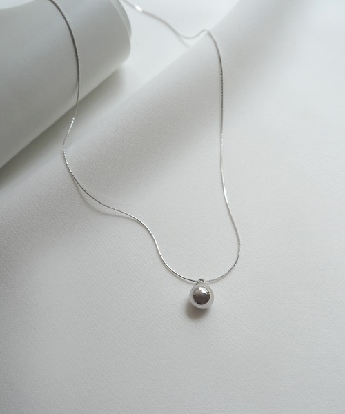 Jenny BY IMMANOEL（ジェニーバイイマノエル）の「silver925 ラウンドネックレス（ネックレス・レディース・シルバー/ゴールド・FREE）」の9枚目の写真