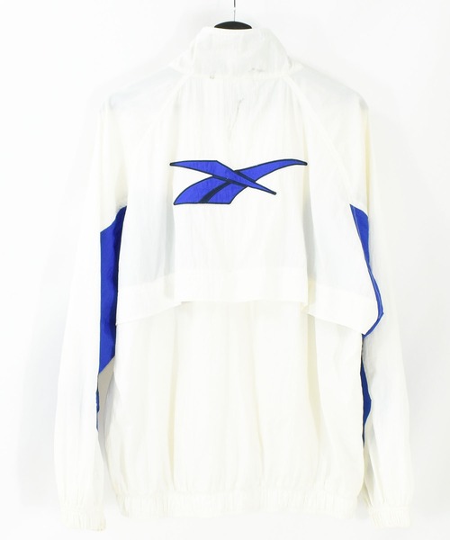 Reebok(リーボック)の「【ヴィンテージ古着】90's REEBOK/リーボック フルジップ ナイロンジャケット(ナイロンジャケット・メンズ・ホワイト・MEDIUM)」の5枚目の写真