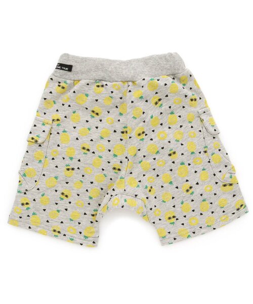 F.O.KIDS（エフオーキッズ）の「/総柄カットパンツ 5分丈（その他パンツ・キッズ・アイボリー/ブラウン/グレー・100/130/90/120/140/95/80/110）」の6枚目の写真