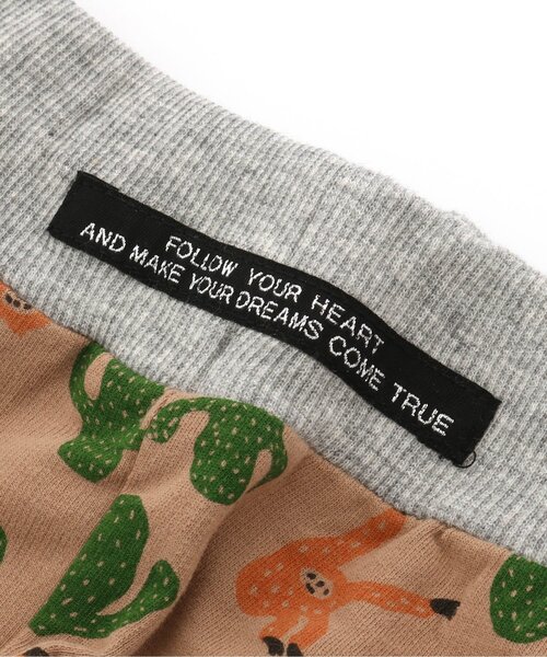 F.O.KIDS（エフオーキッズ）の「/総柄カットパンツ 5分丈（その他パンツ・キッズ・アイボリー/ブラウン/グレー・100/130/90/120/140/95/80/110）」の9枚目の写真