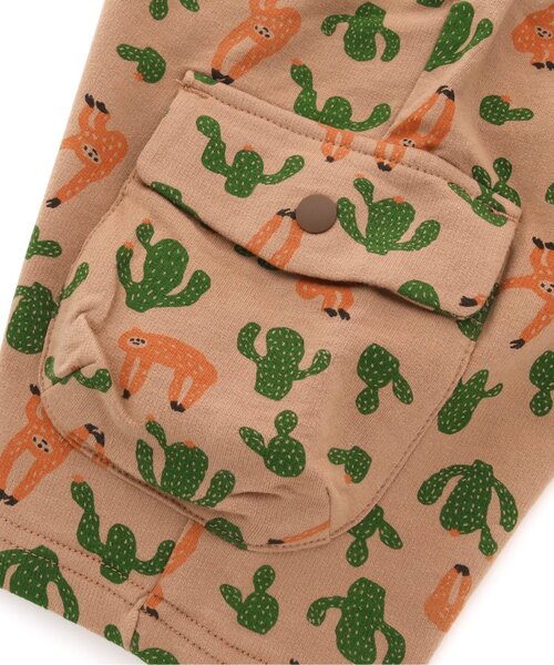 F.O.KIDS（エフオーキッズ）の「/総柄カットパンツ 5分丈（その他パンツ・キッズ・アイボリー/ブラウン/グレー・100/130/90/120/140/95/80/110）」の10枚目の写真