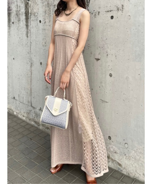Mac Duggal◆シース ビーズ ミディ ドレス ワンピース SL Maisy Indigo Dress ワンピース ドレス | GUESS(ゲス) JAPAN