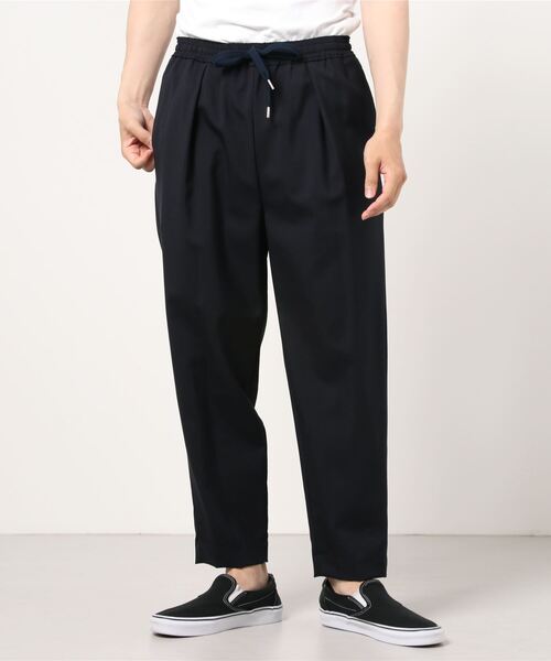 yoshiokubo（ヨシオクボ）の「yoshiokubo “KUROKO”タックパンツ（その他パンツ・メンズ・ネイビー・1/3/2）」の8枚目の写真