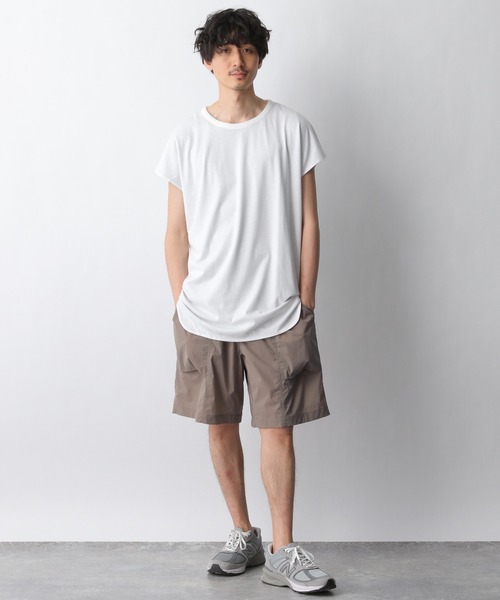 GLOBAL WORK（グローバルワーク）の「【スポーツライン】リバーシブルノースリーブプルオーバー/939011（Tシャツ/カットソー・メンズ・ホワイト/ブラック・MEDIUM/LARGE）」の3枚目の写真