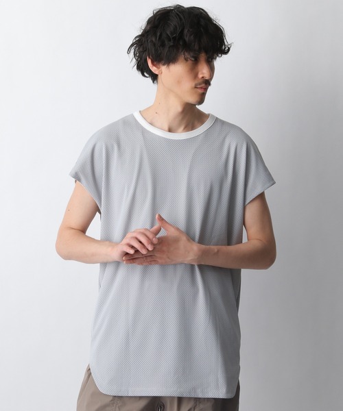 GLOBAL WORK（グローバルワーク）の「【スポーツライン】リバーシブルノースリーブプルオーバー/939011（Tシャツ/カットソー・メンズ・ホワイト/ブラック・MEDIUM/LARGE）」の5枚目の写真