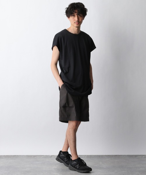 GLOBAL WORK（グローバルワーク）の「【スポーツライン】リバーシブルノースリーブプルオーバー/939011（Tシャツ/カットソー・メンズ・ホワイト/ブラック・MEDIUM/LARGE）」の10枚目の写真