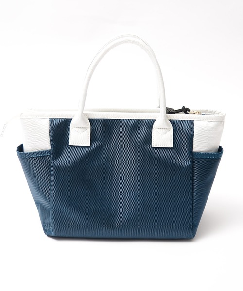 DIVINER GOLF（ディバイナー ゴルフ）の「【DIVINER GOLF】ゴルフウェアブランドバイカラーロゴ刺繍カートバッグ（ゴルフグッズ・メンズ・ホワイト×ネイビー/ブルー系その他・FREE）」の9枚目の写真