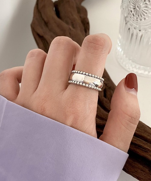 florist（フローリスト）の「【8種展開】カジュアルシルバーオープンリング（リング・レディース・その他3/その他7/その他6/その他5/その他1/その他8/その他2/その他4・FREE）」の4枚目の写真