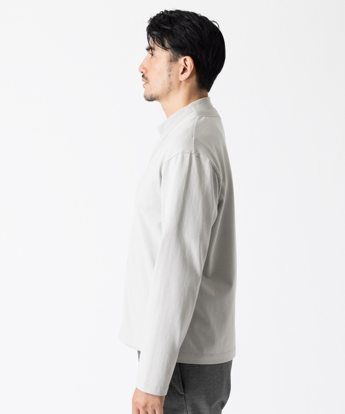DESIGNWORKS（デザインワークス）の「【アンサンブル対応】C/Si プレーティング ZIPカーディガン（カーディガン/ボレロ・メンズ・ライトグレー・46/48/50）」の10枚目の写真