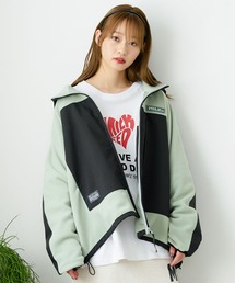 MILKFED. | HOODED FLEECE JACKET(ブルゾン)