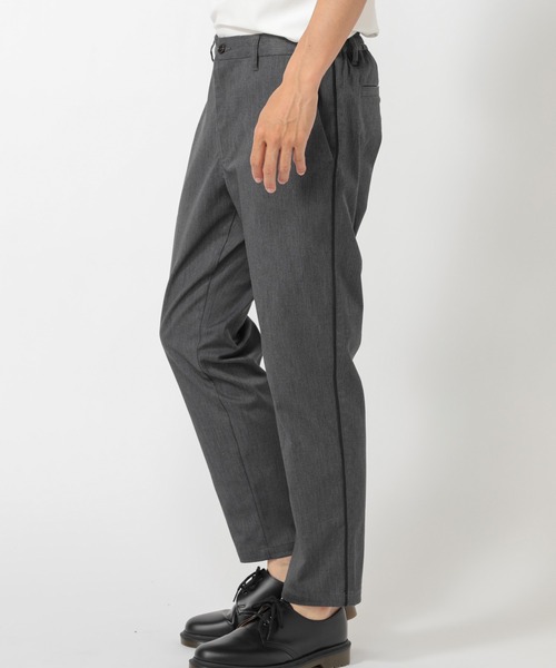 UNION STATION(ユニオンステーション)の「チノストレッチパイピングイージーパンツ(チノパンツ・メンズ・ベージュ/グレー・S/M/L/LL)」の3枚目の写真