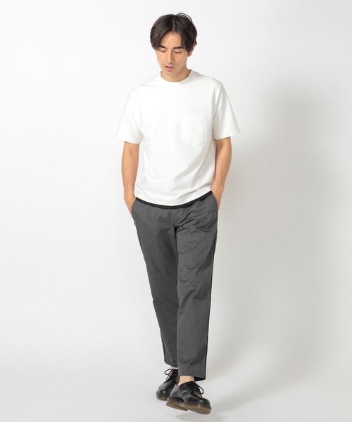 UNION STATION(ユニオンステーション)の「チノストレッチパイピングイージーパンツ(チノパンツ・メンズ・ベージュ/グレー・S/M/L/LL)」の10枚目の写真