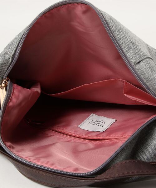 SAC(サック)の「杢調撥水素材2WAYリュック Happy&Sac(バックパック/リュック・レディース・ブラック/オレンジ/グレー/パープル・FREE)」の8枚目の写真