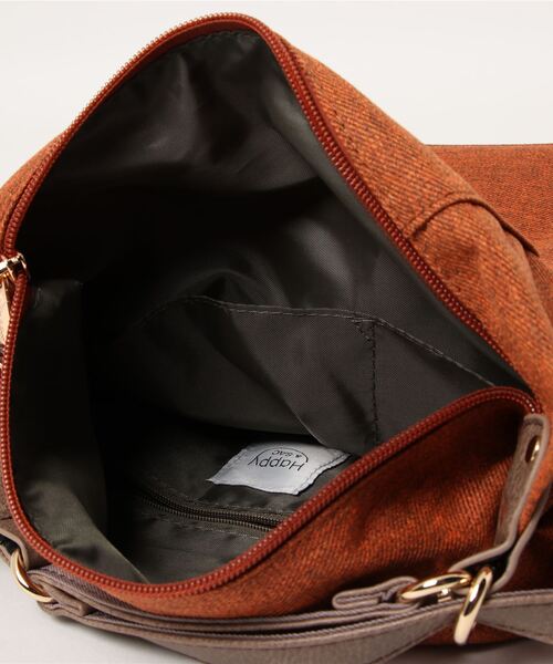 SAC(サック)の「杢調撥水素材2WAYリュック Happy&Sac(バックパック/リュック・レディース・ブラック/オレンジ/グレー/パープル・FREE)」の10枚目の写真