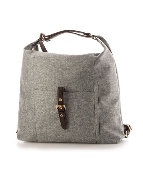SAC(サック)の「杢調撥水素材2WAYリュック Happy&Sac(バックパック/リュック・レディース・ブラック/オレンジ/グレー/パープル・FREE)」の19枚目の写真