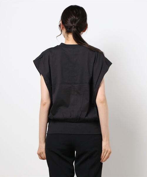 Lui's（ルイス）の「裾リブタックプルオーバー（Tシャツ/カットソー・レディース・オフホワイト/チャコールグレー/カーキ・FREE）」の5枚目の写真