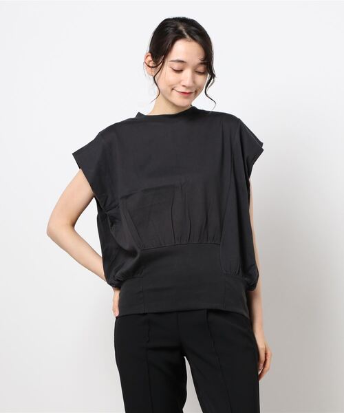 Lui's（ルイス）の「裾リブタックプルオーバー（Tシャツ/カットソー・レディース・オフホワイト/チャコールグレー/カーキ・FREE）」の13枚目の写真