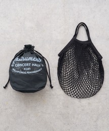 PUAL CE CIN | 巾着付き編みBAG(ハンドバッグ)