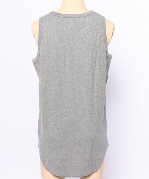 JUNRED（ジュンレッド）の「ワッフルタンクトップ（タンクトップ・メンズ・グレー/ホワイト・L/M）」の3枚目の写真