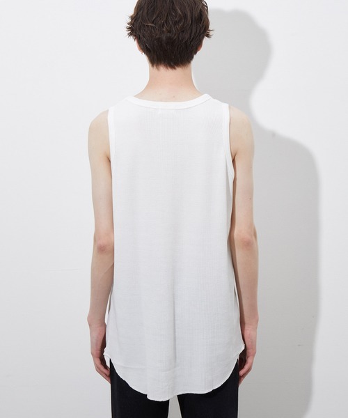 JUNRED（ジュンレッド）の「ワッフルタンクトップ（タンクトップ・メンズ・グレー/ホワイト・L/M）」の15枚目の写真