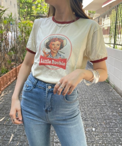WEGO(ウィゴー)の「WEGO/スリットフレアデニムパンツ(デニムパンツ・レディース・ブラック/ブルー・SMALL/MEDIUM/LARGE)」の16枚目の写真