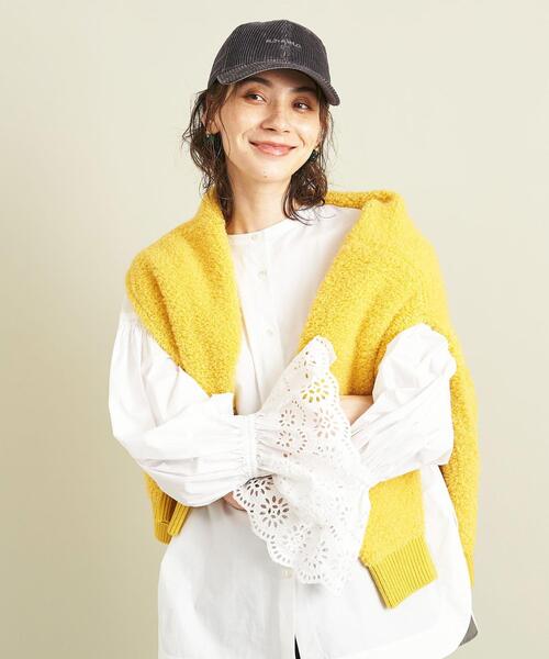 NEW ERA(ニューエラ)の「<NEW ERA>930コーデュロイキャップ ∴(キャップ・レディース・ブラウン/ナチュラル/ダークグレー・FREE)」の14枚目の写真