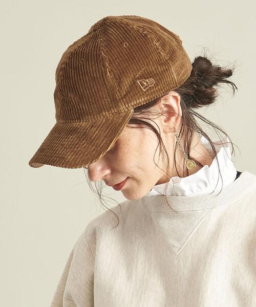 NEW ERA(ニューエラ)の「<NEW ERA>930コーデュロイキャップ ∴(キャップ・レディース・ブラウン/ナチュラル/ダークグレー・FREE)」の17枚目の写真