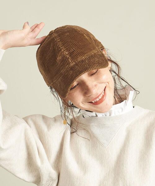 NEW ERA(ニューエラ)の「<NEW ERA>930コーデュロイキャップ ∴(キャップ・レディース・ブラウン/ナチュラル/ダークグレー・FREE)」の18枚目の写真