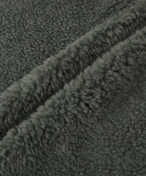 ADAM ET ROPE'（アダムエロペ）の「【WEB限定】キルトボアリバーシブルコート（その他アウター・レディース・オリーブ/キナリ・FREE）」の18枚目の写真