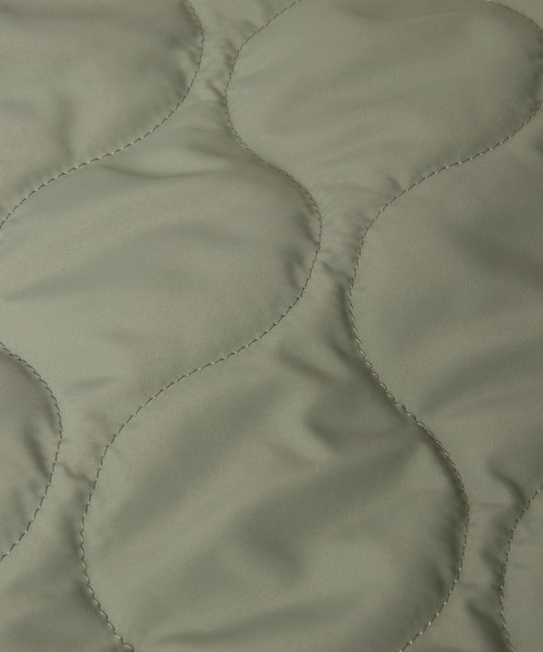 ADAM ET ROPE'（アダムエロペ）の「【WEB限定】キルトボアリバーシブルコート（その他アウター・レディース・オリーブ/キナリ・FREE）」の19枚目の写真