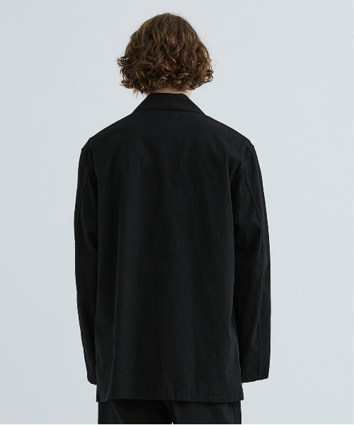 marka(マーカ)の「【marka】WORK JACKET(テーラードジャケット・メンズ・ブラック/ブルー・1/2)」の10枚目の写真