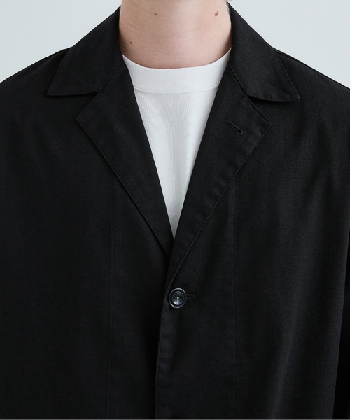 marka(マーカ)の「【marka】WORK JACKET(テーラードジャケット・メンズ・ブラック/ブルー・1/2)」の11枚目の写真