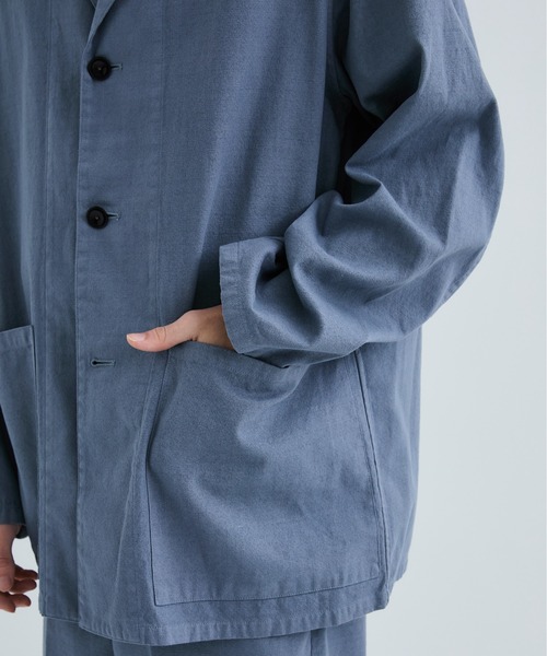 marka(マーカ)の「【marka】WORK JACKET(テーラードジャケット・メンズ・ブラック/ブルー・1/2)」の21枚目の写真