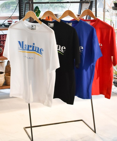 HWG_5(エイチダブルゴー)の「ロゴプリントTシャツ(Tシャツ/カットソー・レディース・ホワイト/ブラック/ブルー/レッド・FREE)」の9枚目の写真