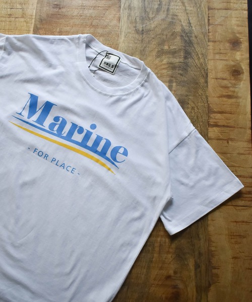 HWG_5(エイチダブルゴー)の「ロゴプリントTシャツ(Tシャツ/カットソー・レディース・ホワイト/ブラック/ブルー/レッド・FREE)」の11枚目の写真