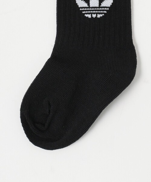 こども ビームス（コドモビームス）の「adidas / CREW SOCKS 3P（17～24cm）（ソックス/靴下・キッズ・その他/その他1/その他2/その他3・KL(15-16cm)/KXL(17-18cm)/KM(14-15cm)/KXXL(19-21cm)/S/KS(12-13cm)）」の6枚目の写真