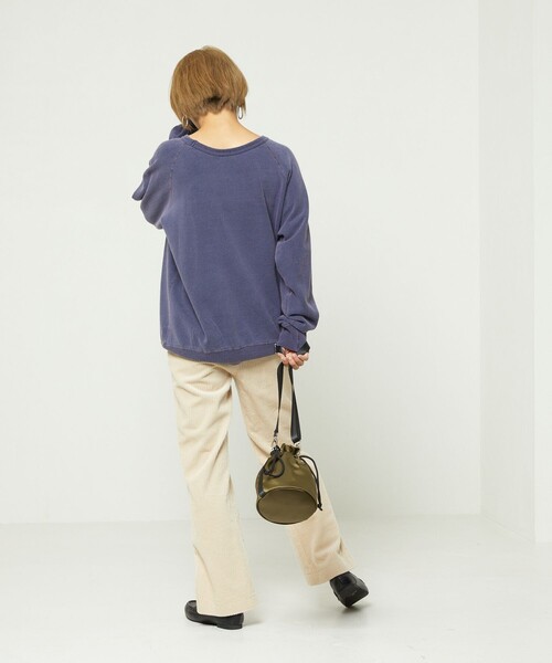 FREAK'S STORE（フリークスストア）の「MIXTA × FREAK'S STORE/ミクスタ 別注TABBY CAT/別注スウェット（スウェット・レディース・ブルー・32）」の9枚目の写真