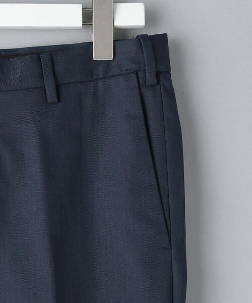 WORK TRIP OUTFITS GREEN LABEL RELAXING（ワークトリップアウトフィッツグリーンレーベル リラクシング）の「WTOヘリンボーンスリム スラックス -ウォッシャブル・ストレッチ・クリースキープ・アジャスター-（スラックス・メンズ・ベージュ/ダークグレー/ロイヤルブルー/ネイビー・XS/72/S/76/M/80/L/84/XL/88）」の18枚目の写真