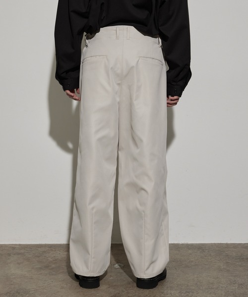 JUNRED（ジュンレッド）の「ボックスプリーツワイドパンツ（チノパンツ・メンズ・グレー系その他/ベージュ系その他・S/M/L）」の19枚目の写真