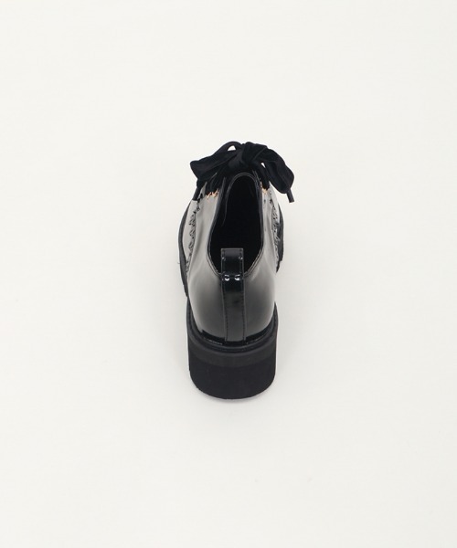 axes femme(アクシーズファム)の「タンクソールドレスシューズ(ドレスシューズ・レディース・ブラック/キナリ・LARGE/MEDIUM)」の13枚目の写真