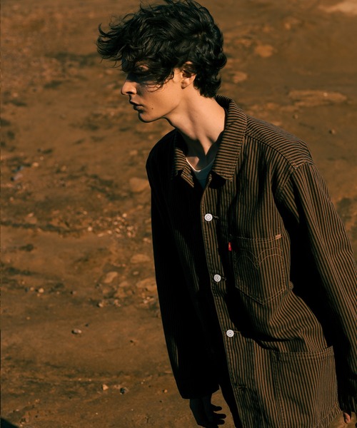 LEVI’S made&crafted カバーオール ブラウン Levi's Made & Crafted（リーバイスメイドアンドクラフテッド