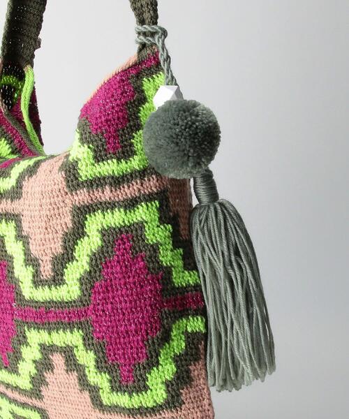 Lepidos（レピドス）の「＜AMONG EQUALS＞DIAMOND DESIGN ショルダーバッグ（ショルダーバッグ・レディース・ワインレッド・FREE）」の7枚目の写真