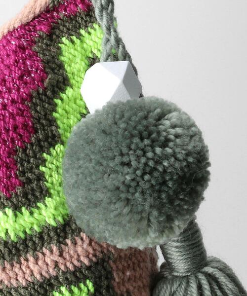 Lepidos（レピドス）の「＜AMONG EQUALS＞DIAMOND DESIGN ショルダーバッグ（ショルダーバッグ・レディース・ワインレッド・FREE）」の4枚目の写真