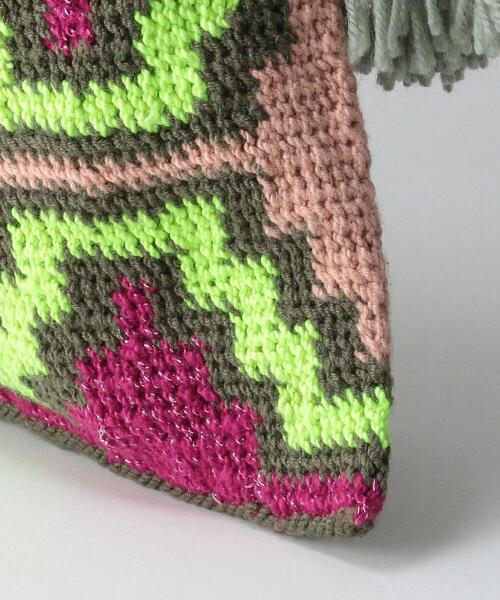 Lepidos（レピドス）の「＜AMONG EQUALS＞DIAMOND DESIGN ショルダーバッグ（ショルダーバッグ・レディース・ワインレッド・FREE）」の5枚目の写真