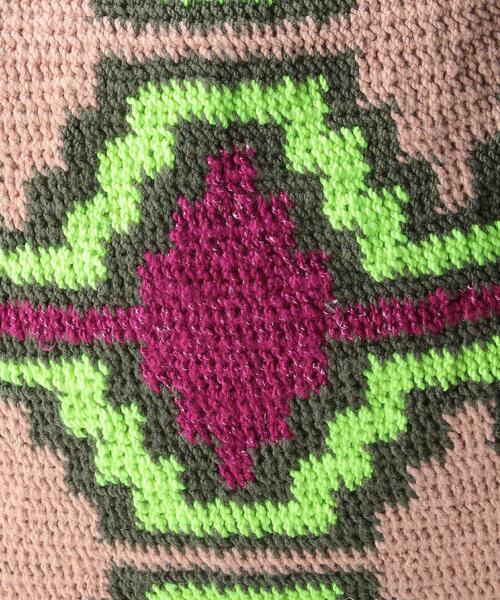 Lepidos（レピドス）の「＜AMONG EQUALS＞DIAMOND DESIGN ショルダーバッグ（ショルダーバッグ・レディース・ワインレッド・FREE）」の2枚目の写真