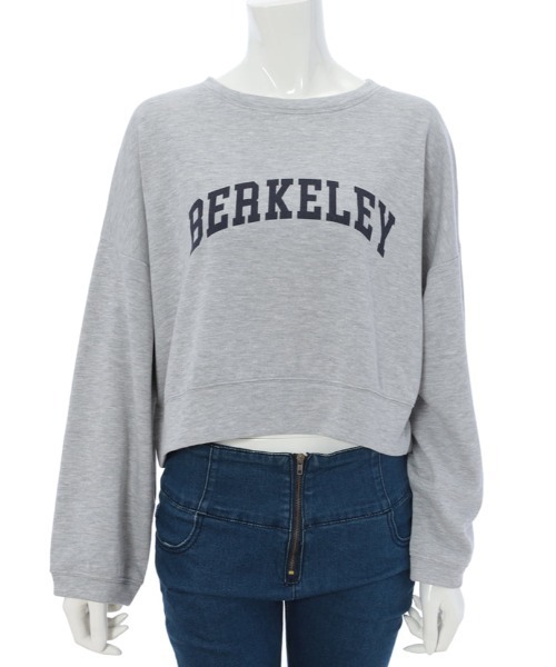 Edit Sheen（エディットシーン）の「カレッジスウェット（スウェット・レディース・グレー・MEDIUM）」の7枚目の写真