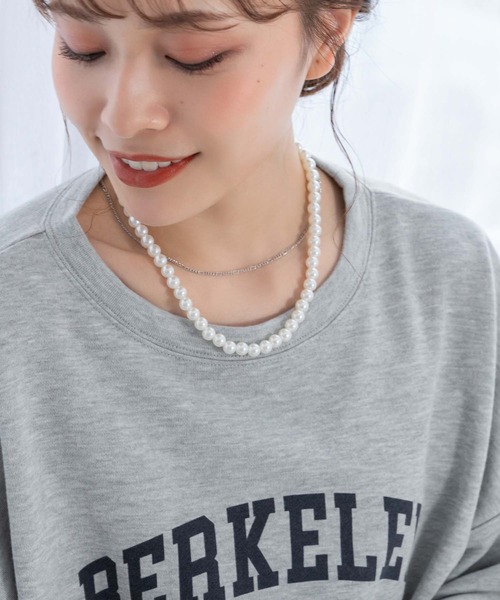 Edit Sheen（エディットシーン）の「カレッジスウェット（スウェット・レディース・グレー・MEDIUM）」の5枚目の写真