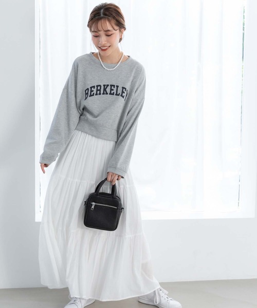 Edit Sheen（エディットシーン）の「カレッジスウェット（スウェット・レディース・グレー・MEDIUM）」の9枚目の写真