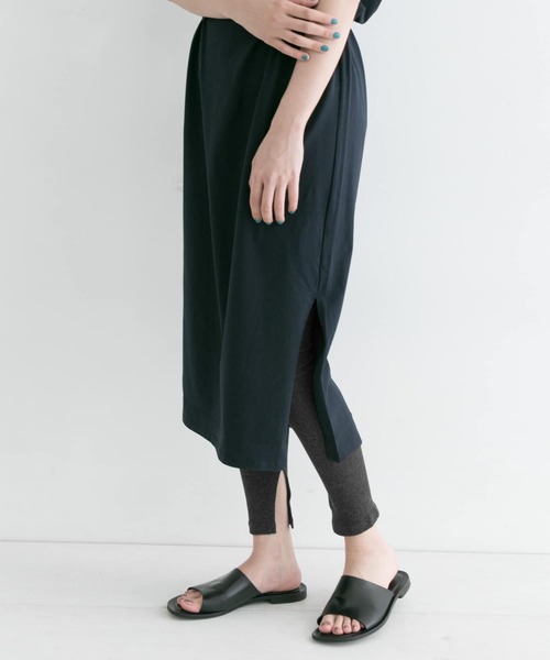 SMELLY（スメリー）の「スリットリブレギンス∴（レギンス/スパッツ・レディース・ライトグレー・-）」の16枚目の写真