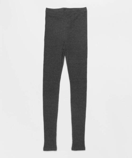 SMELLY（スメリー）の「スリットリブレギンス∴（レギンス/スパッツ・レディース・ライトグレー・-）」の8枚目の写真